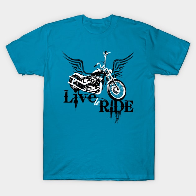 Live to Ride T-Shirt by Siegeworks